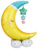 AirLoonz Baby Moon Standing Balloon