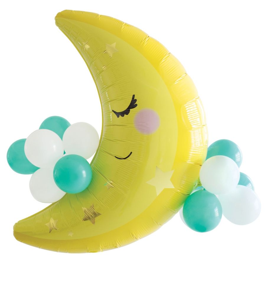 Moon Foil Balloon Kit