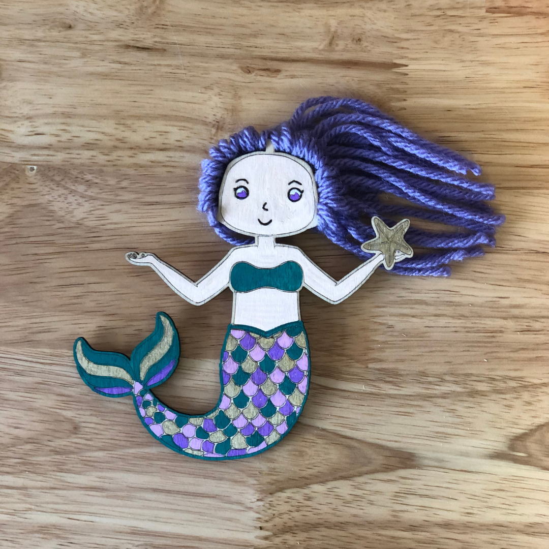 Mermaid Lacing Toy