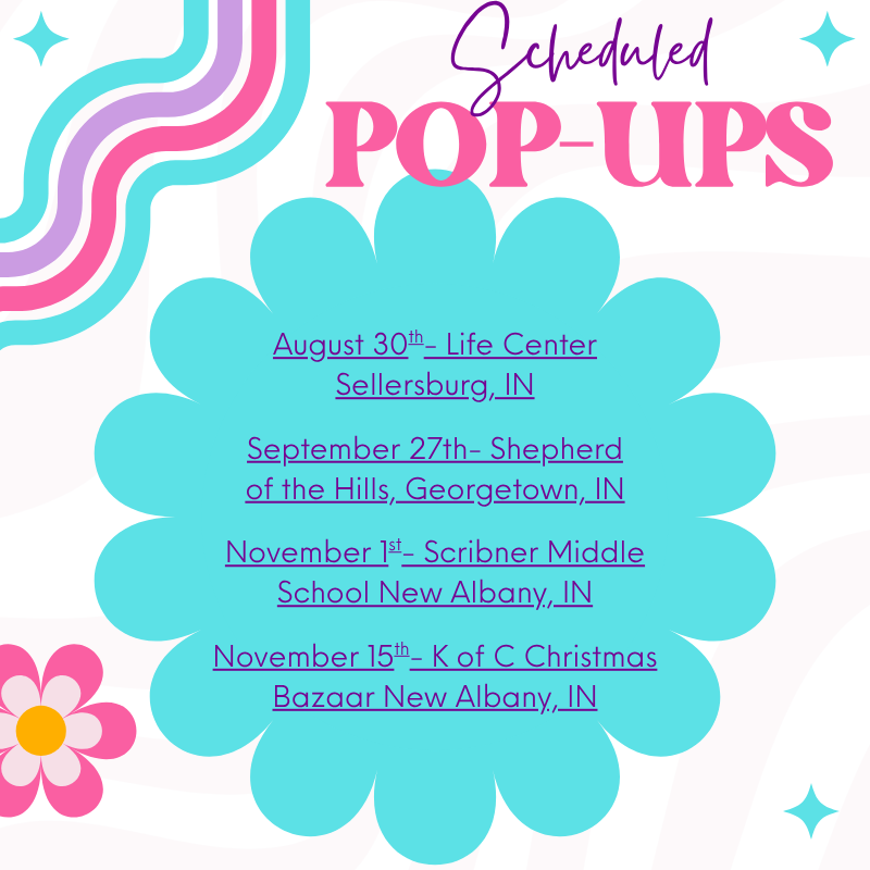Pop Up Schedule