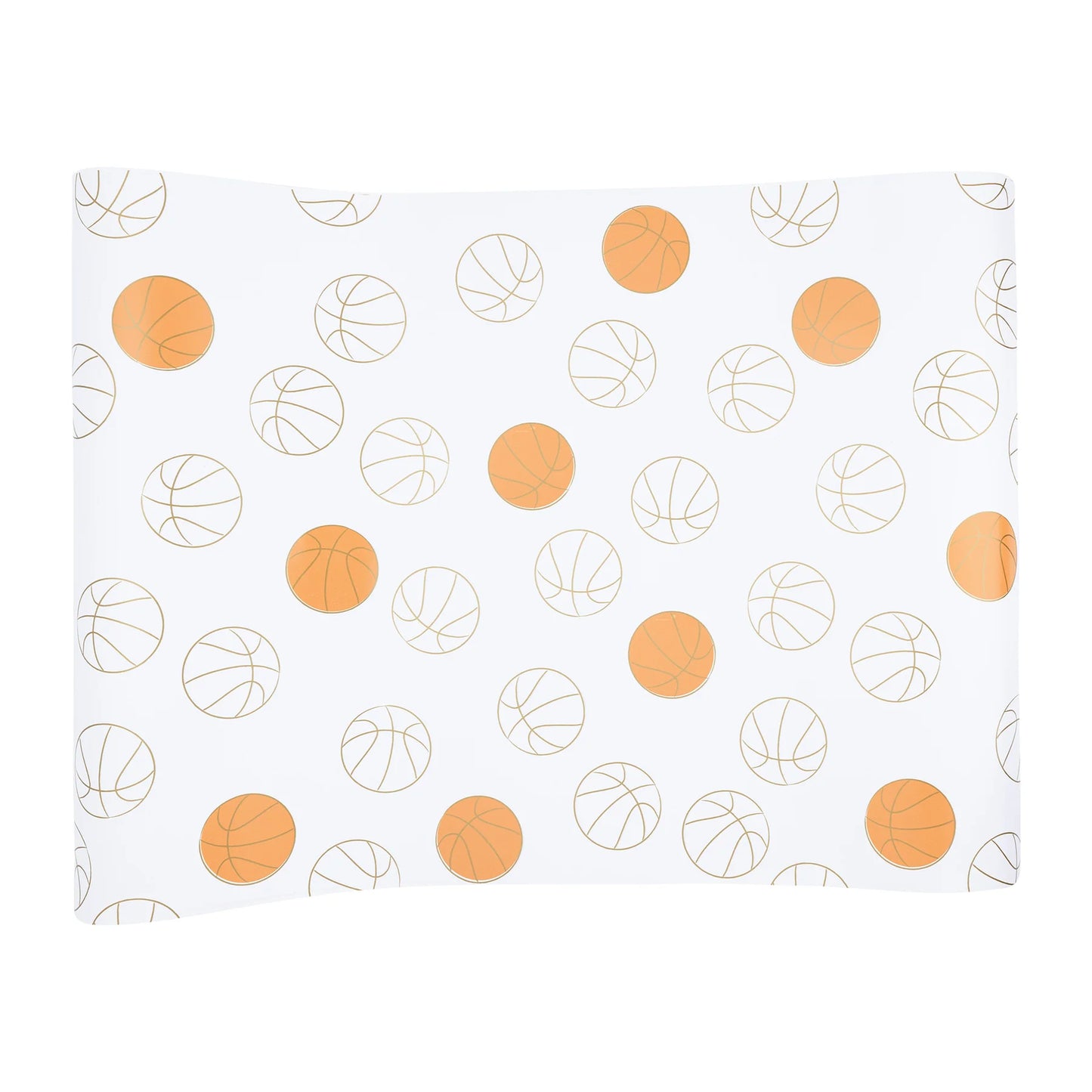 Basketball Paper Table Runner