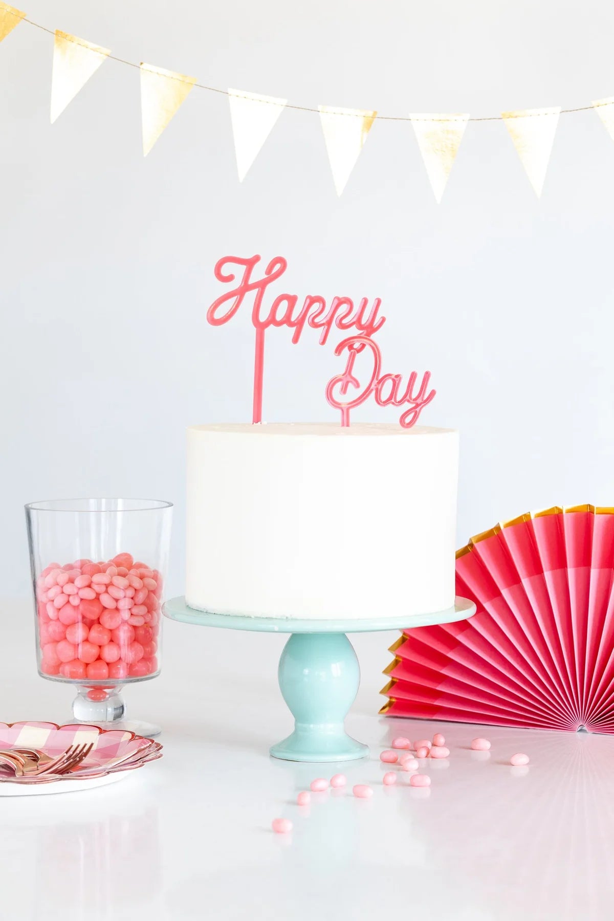 Happy Day Cake Topper