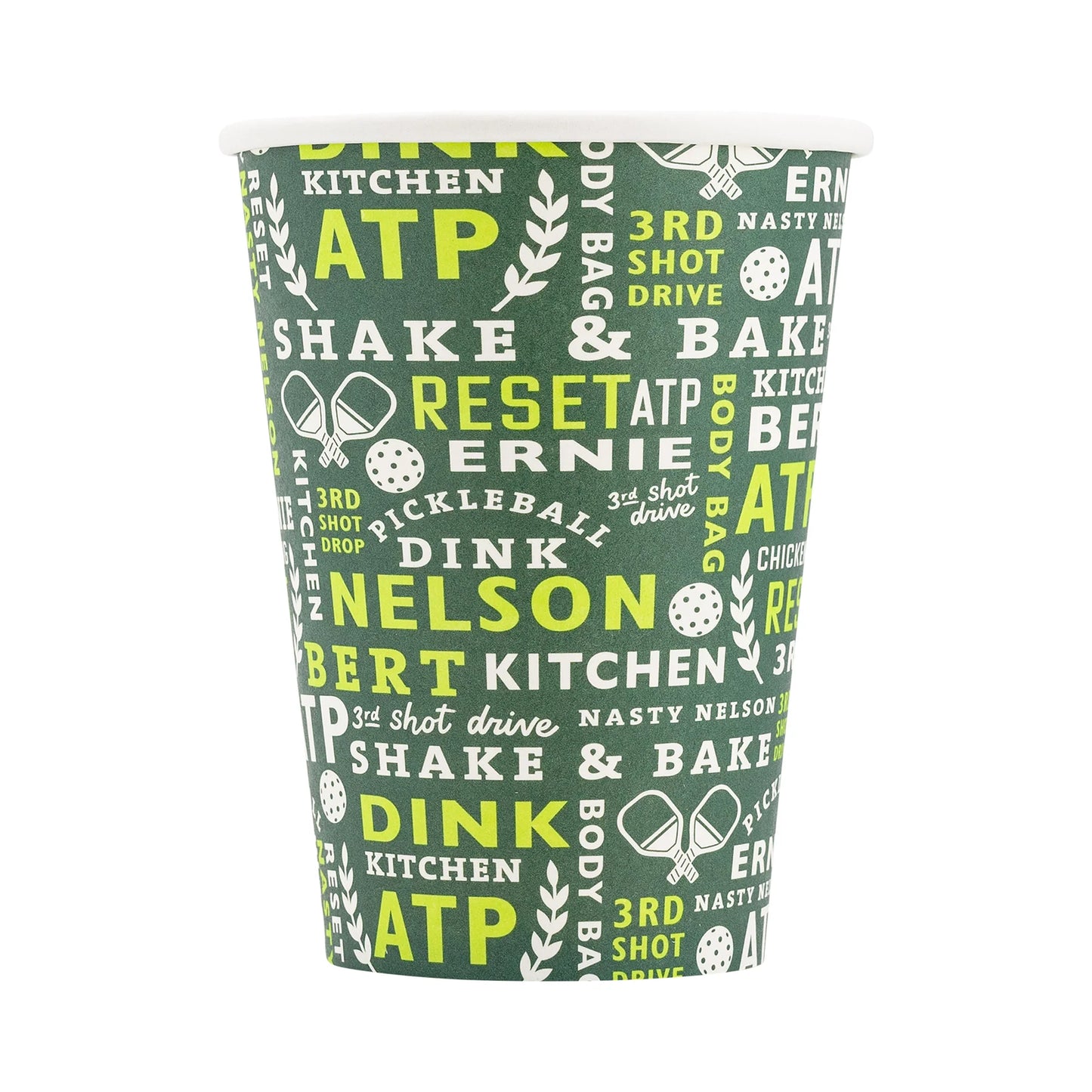 Pickleball Paper Cups