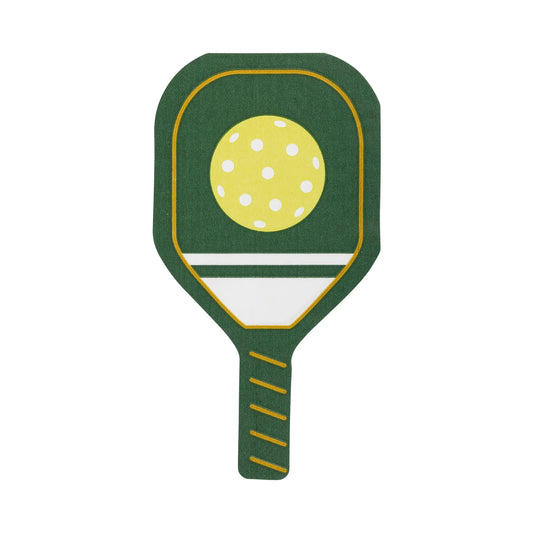 Green Pickleball Paddle Paper Dinner Napkin