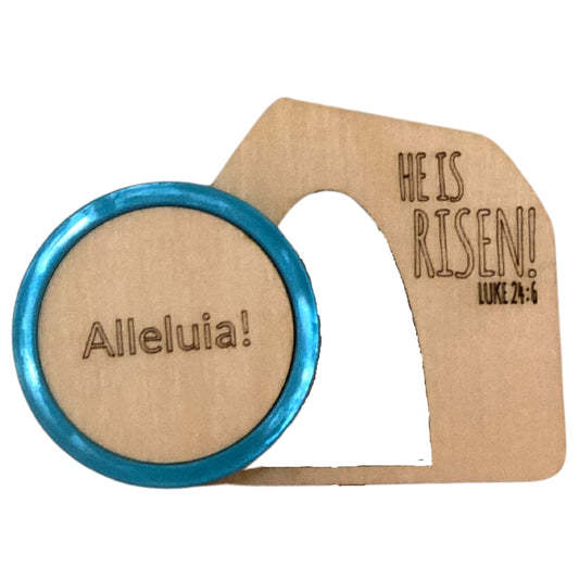 Empty Tomb Play Doh Holder